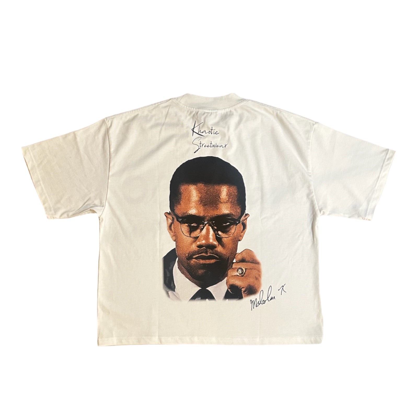 Khaotic Malcolm X White (Cropped)