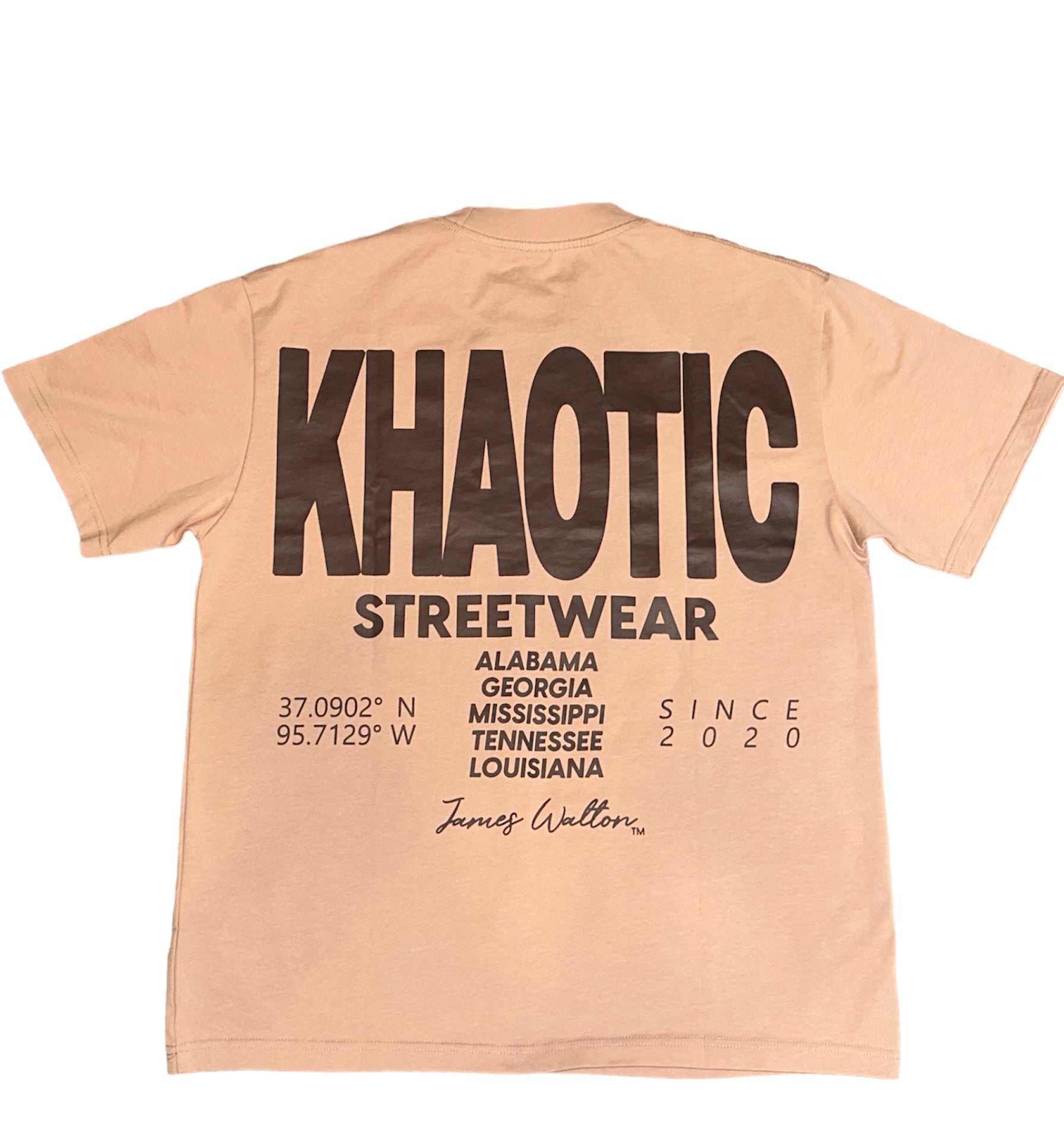 SS 23' Khaotic Streetwear Tee "French Rose" (OVERSIZE)