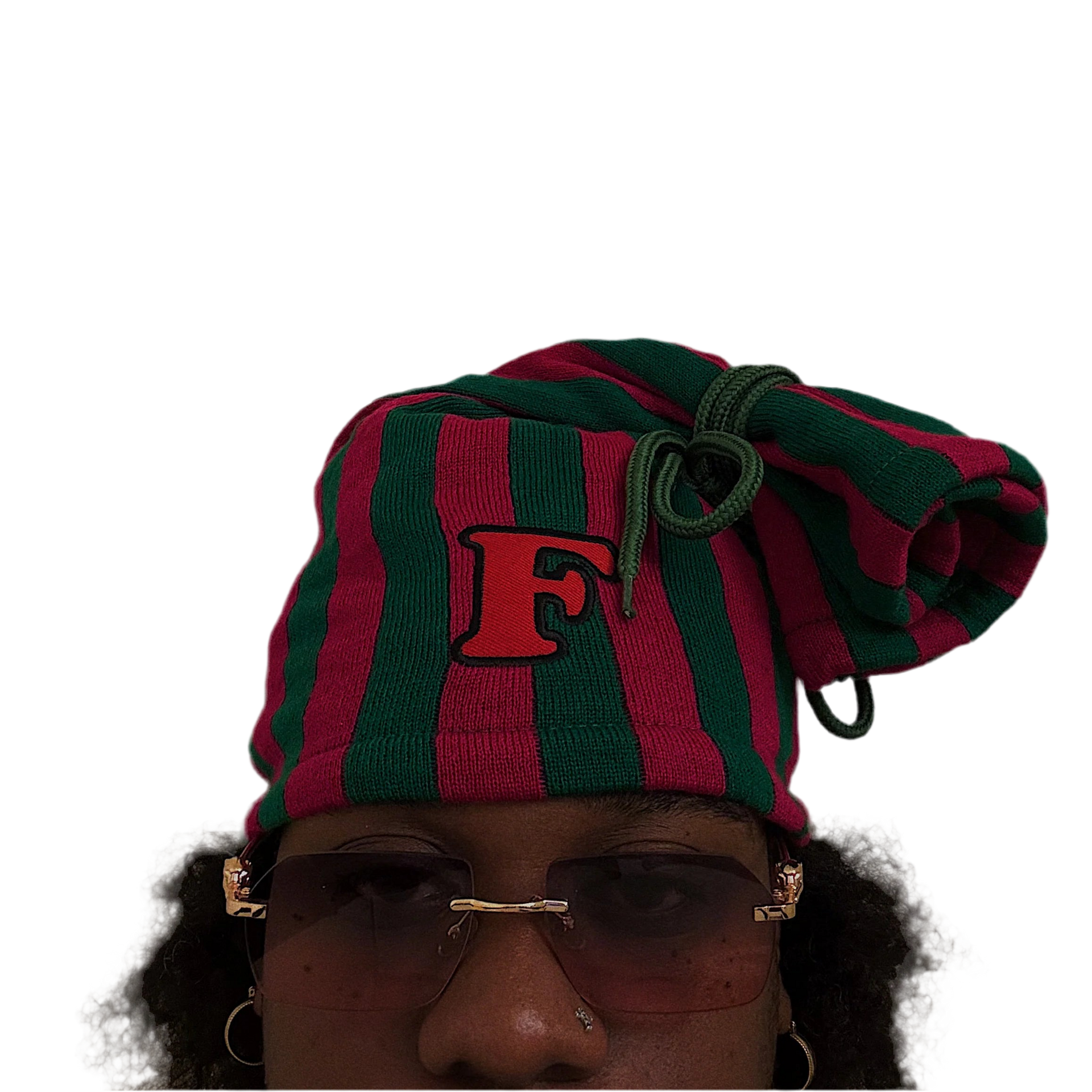 ITSFATSWAG Barney Pinstripe Beanie