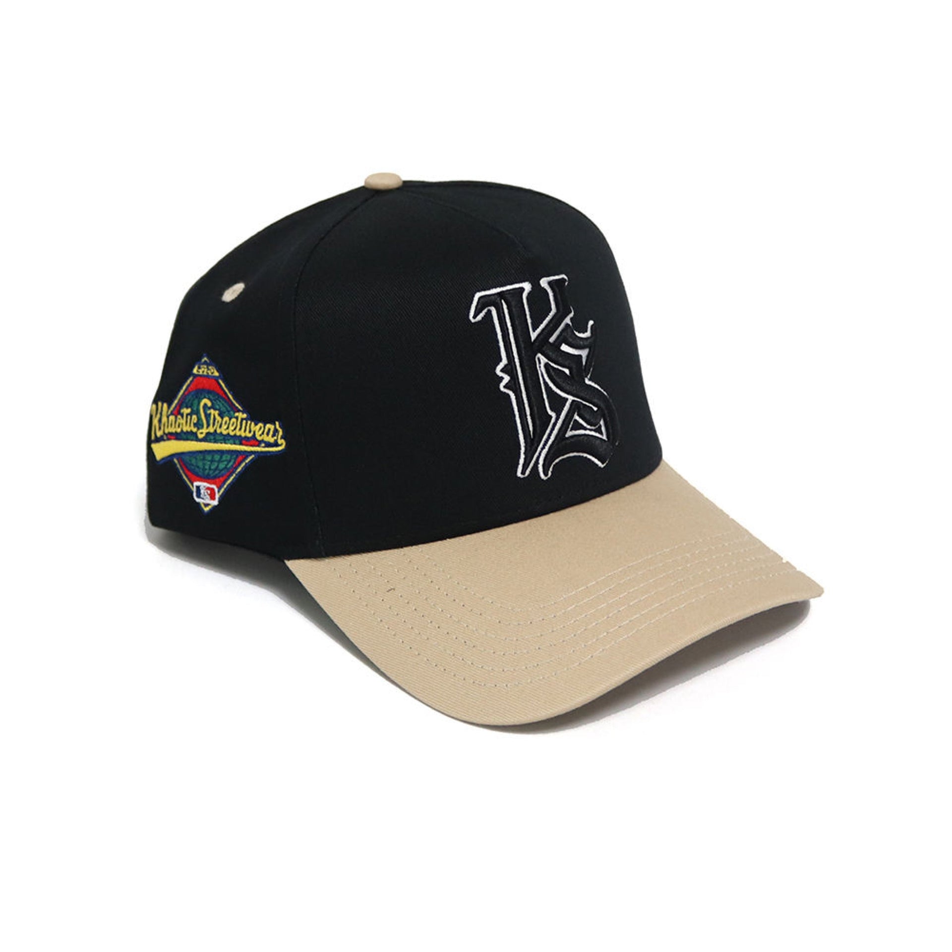 KhaosFrame Snapback Black/Natural 1.0