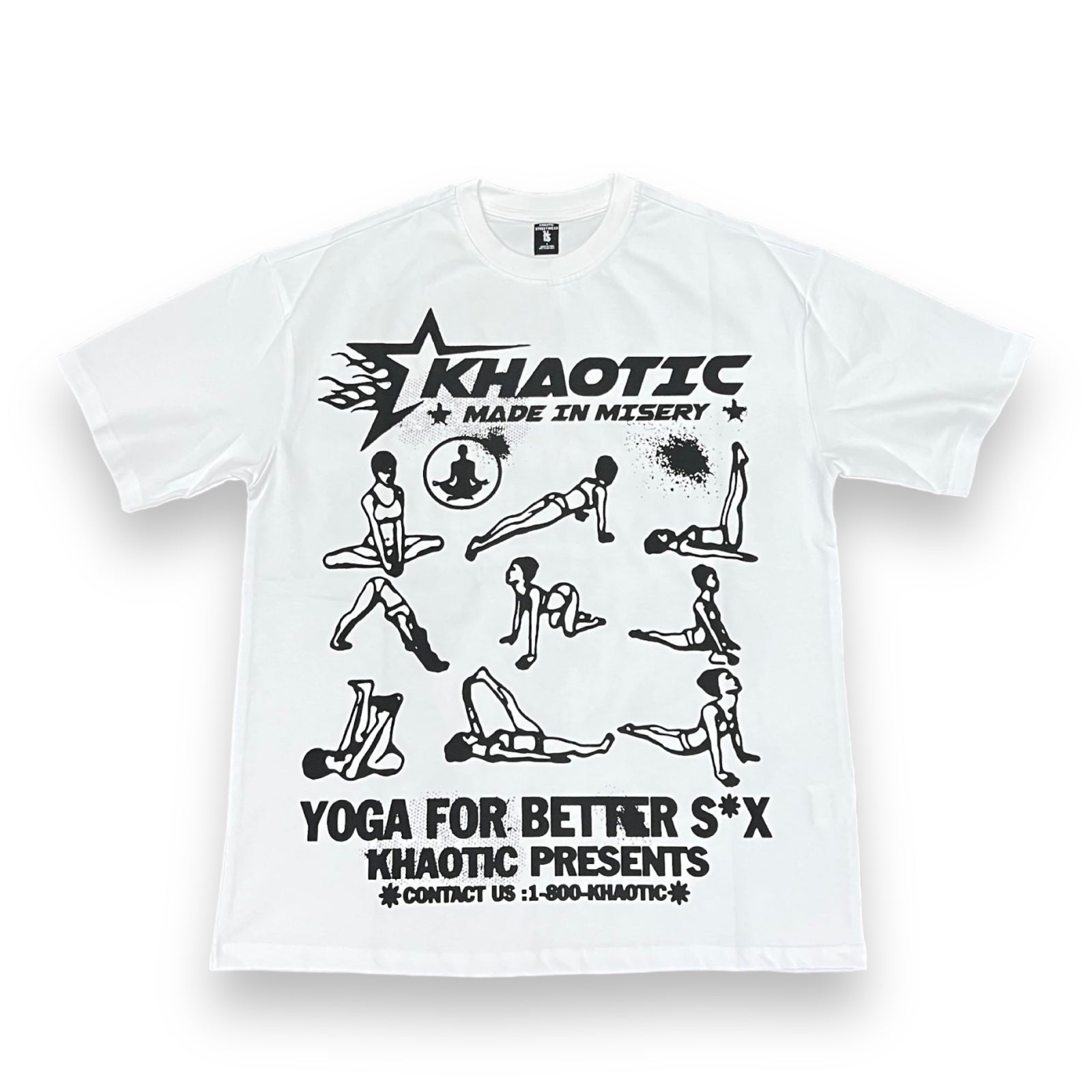 Yoga For Better S*X “White” (OVERSIZE)
