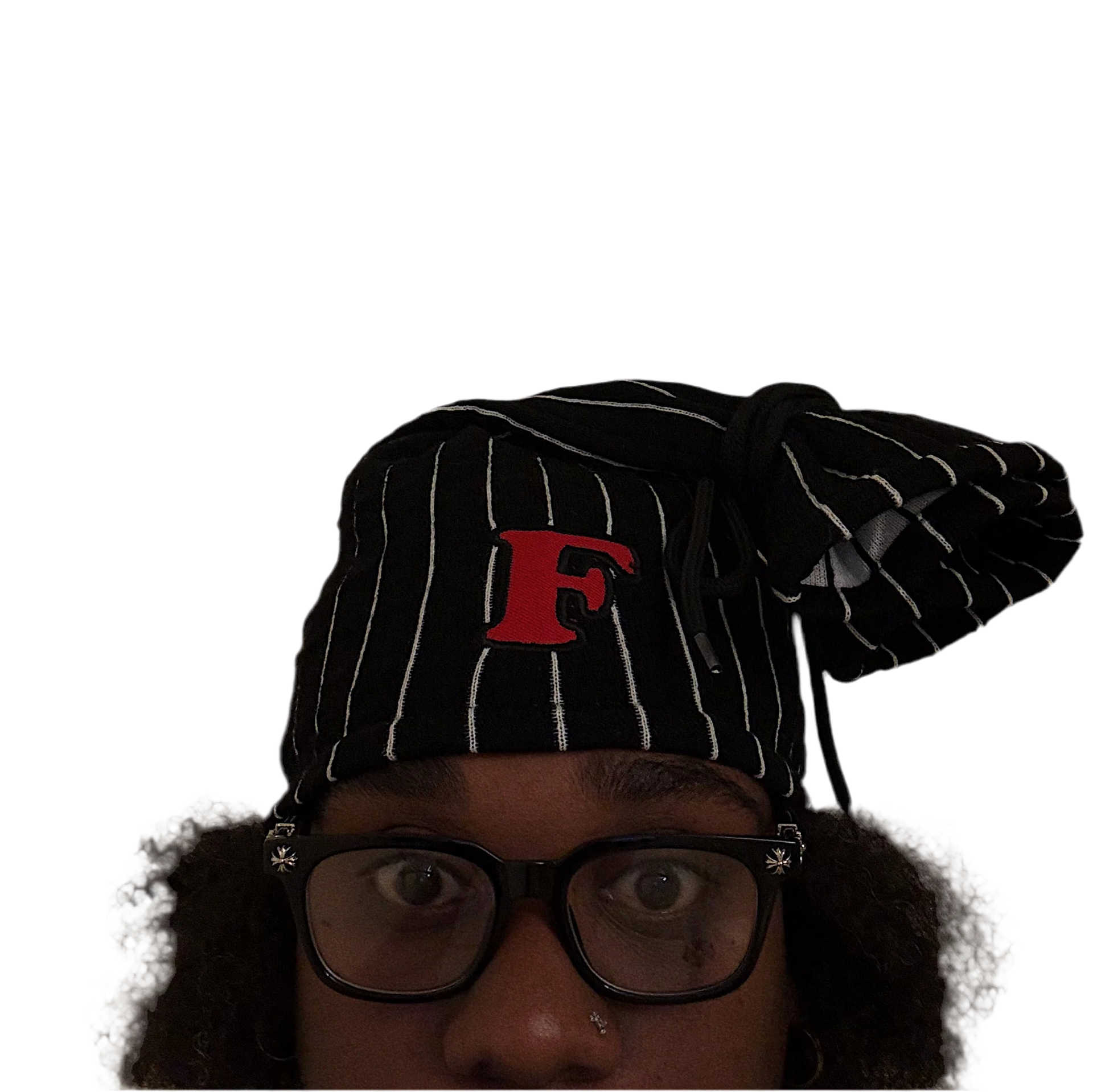 ITSFATSWAG Referee Pinstripe Beanie