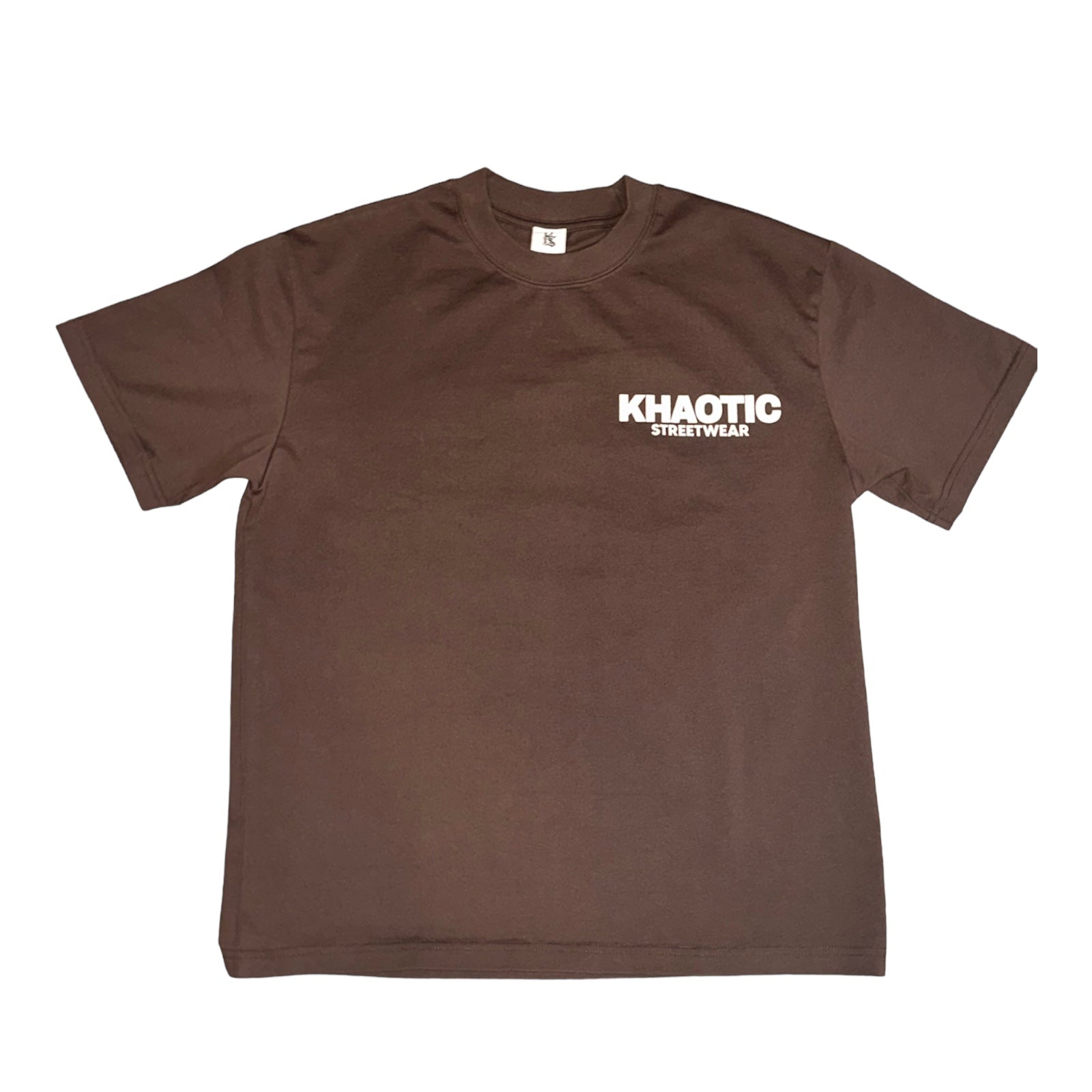 SS 23' Khaotic Streetwear Tee "Brown" (OVERSIZE)