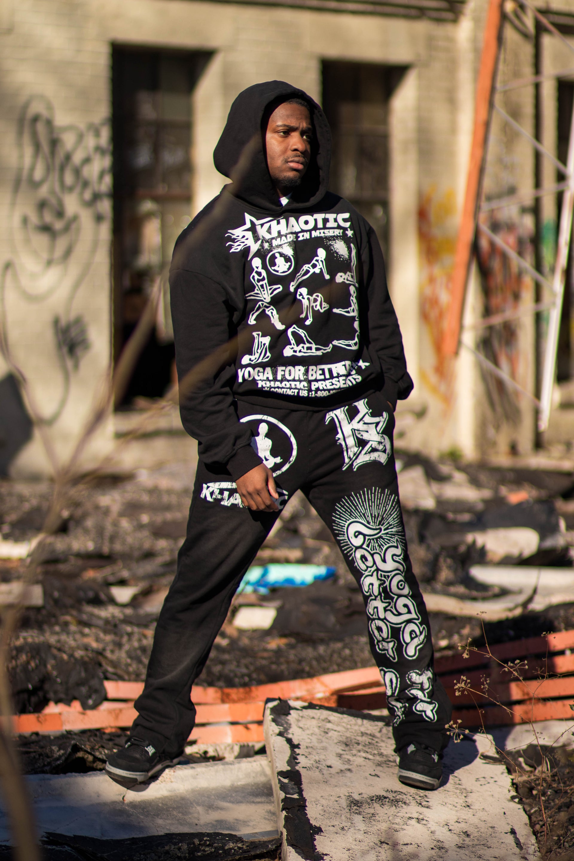 Yoga For Better S*X “Black“ Flares