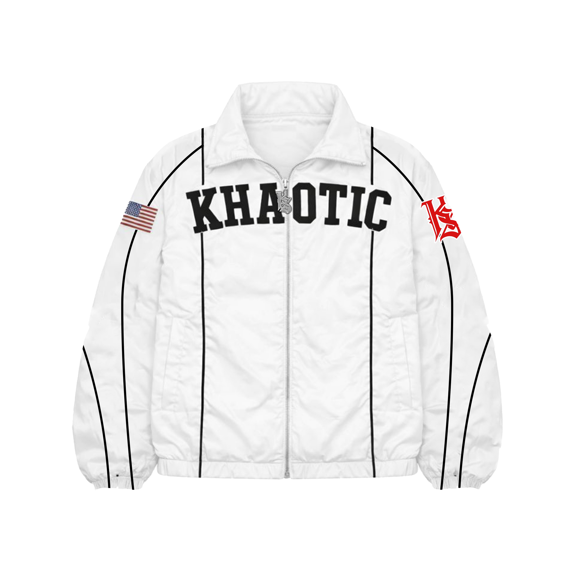 KHAOTIC Heritage Nylon Track Set “White”